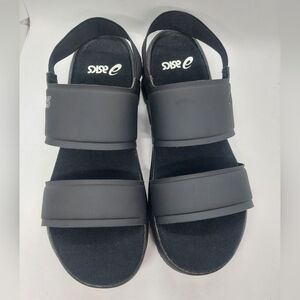 Asics Gel-Quantum 90 SD FO Sandals Womens Size 11 Black Casual Shoes 1023A018